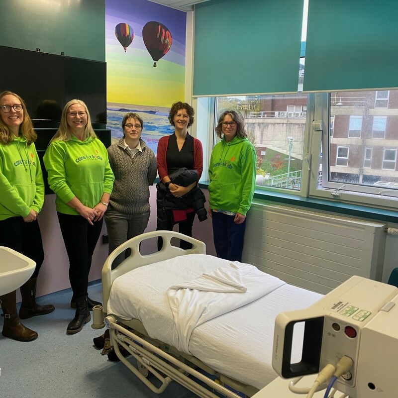 Cubicle 3, completed in 2022 with a massive donation of £20,000 from Perrigo UK.