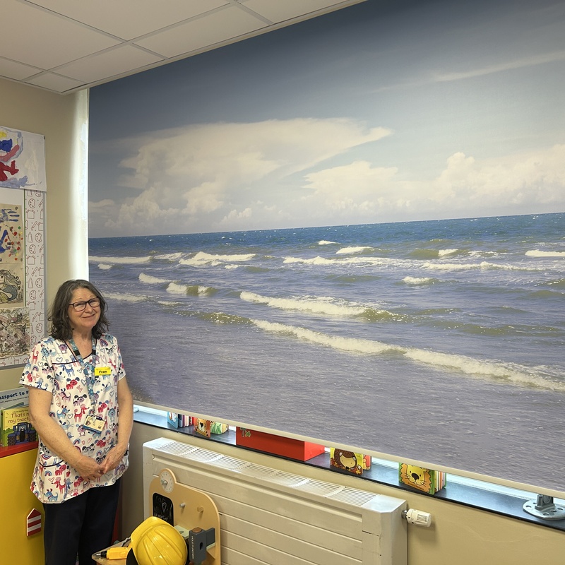Two new beautiful blinds for the playroom in March 2026